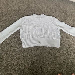 Mock Neck Blue Pacsun Sweater